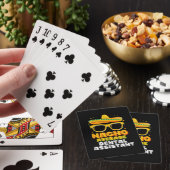 Nacho Gemiddeld tandassistent Cinco de Mayo Pokerkaarten (Insitu)