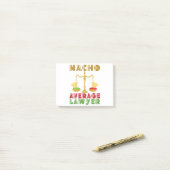 Nacho Gemiddelde advocaat Post-it® Notes (Op bureau)