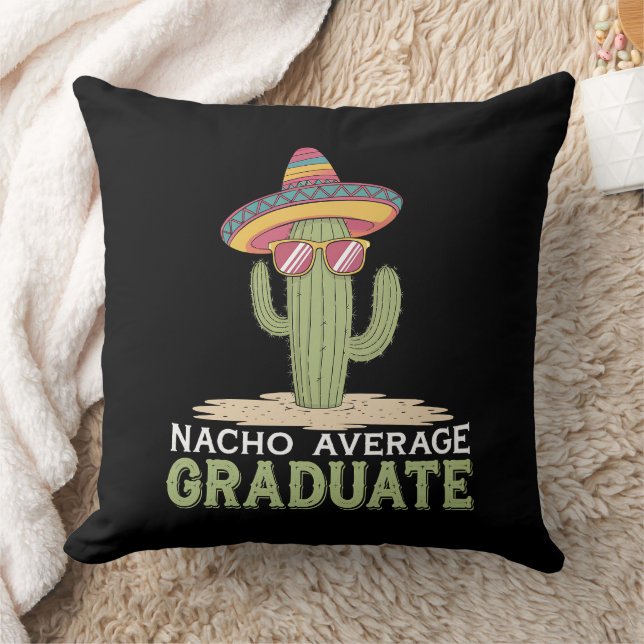 Nacho Gemiddelde Afgestudeerde Cactus Afstudeerfee Kussen (Deken)