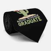 Nacho Gemiddelde Afgestudeerde Cactus Afstudeerfee Stropdas (Opgerold)