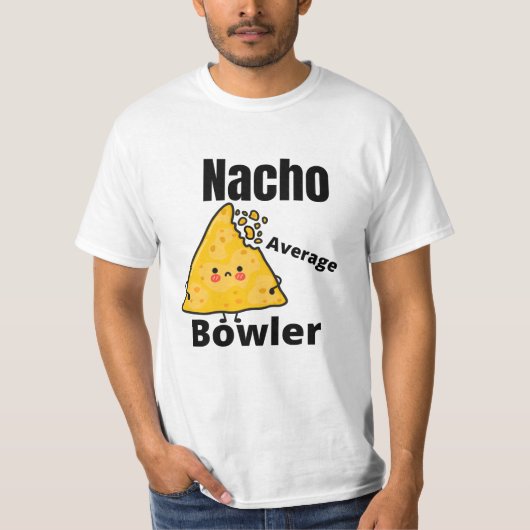 Nacho Gemiddelde Bowler: Grappig  eten Pro T-shirt (Voorkant)