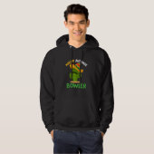 Nacho Gemiddelde Bowler Mexican Bowling Cinco de M Hoodie (Voorkant volledig)