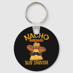 Nacho Gemiddelde bus-chauffeur Busman Cinco de Sleutelhanger