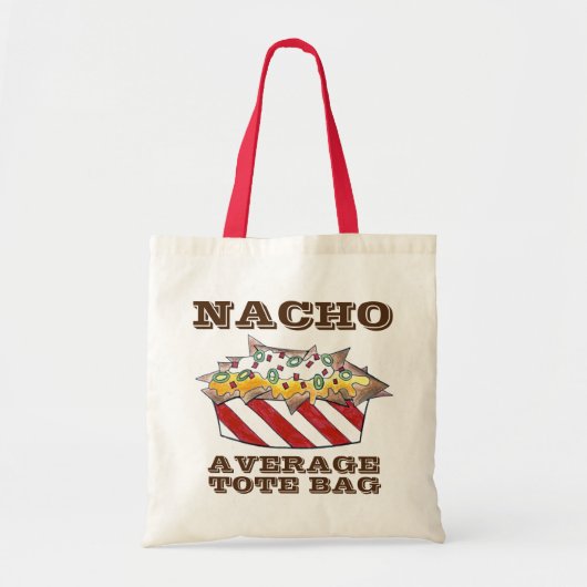 Nacho Gemiddelde Canvas tas Kaas Tortilla Chips Fo (Voorkant)