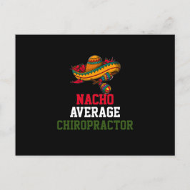 Nacho Gemiddelde Chiropraktijk Briefkaart