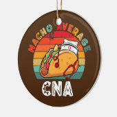  Nacho Gemiddelde CNA Taco Stethoscoop Cinco Keramisch Ornament (Links)