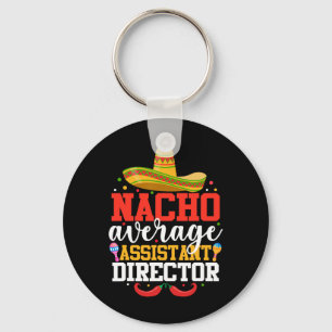 Nacho Gemiddelde Directeur Mexicaanse Cinco de May Sleutelhanger