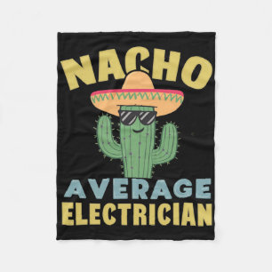 Nacho Gemiddelde Elektricien Cinco de Mayo Grappig Fleece Deken