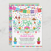 Nacho gemiddelde Fiesta rijden door Baby shower Kaart (Voorkant / Achterkant)