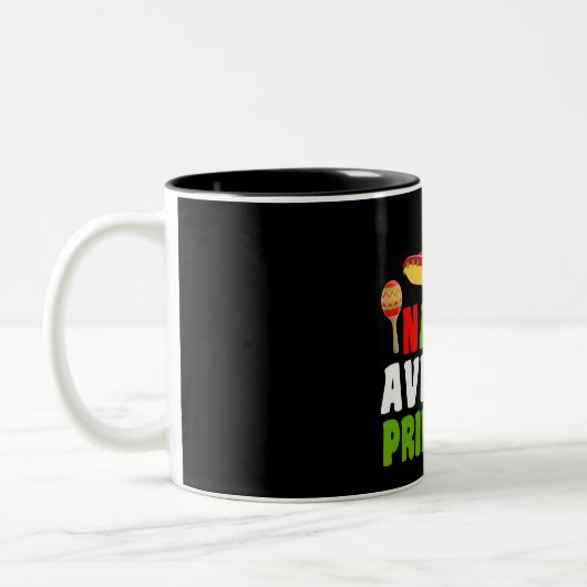 Nacho gemiddelde hoofdkoffie-Mok met twee tonnen Tweekleurige Koffiemok (Links)