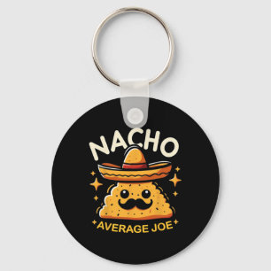Nacho Gemiddelde Joe Gepersonaliseerde Naam Grappi Sleutelhanger