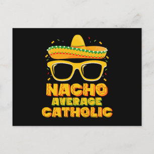 Nacho Gemiddelde Katholieke Kerk Cinco De Mayo Briefkaart