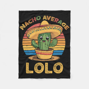 Nacho Gemiddelde Lolo Matching Mexicaanse Cinco de Fleece Deken
