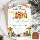 Nacho Gemiddelde Margaritas Bloemen Paar Douche Kaart