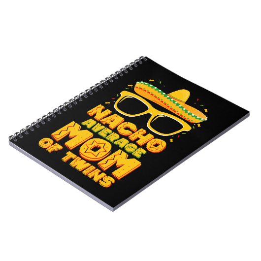 Nacho Gemiddelde moeder van tweeling Mexicaans Cin Notitieboek (Linkerzijde)