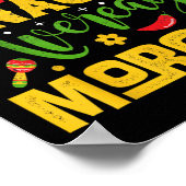 Nacho Gemiddelde Morgan Aangepaste Naam Cinco de M Poster (Hoek)