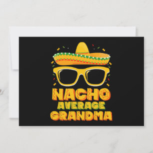 Nacho Gemiddelde Oma Cinco De Mayo Familie Kaart