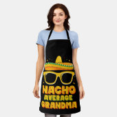 Nacho Gemiddelde Oma Cinco De Mayo Familie Schort (Gedragen)