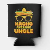 Nacho Gemiddelde Oom Cinco De Mayo Bijpassende Fam Blikjeskoeler (Voorkant)