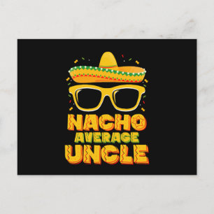 Nacho Gemiddelde Oom Cinco De Mayo Bijpassende Fam Briefkaart