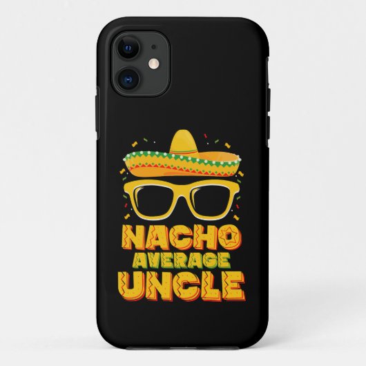 Nacho Gemiddelde Oom Cinco De Mayo Bijpassende Fam Case-Mate iPhone Case (Achterkant)