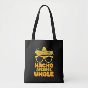 Nacho Gemiddelde Oom Cinco De Mayo Bijpassende Fam Draagtas