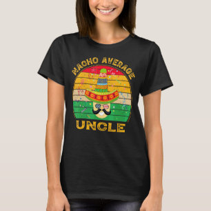Nacho Gemiddelde Oom Cinco De Mayo USA Mannen Somb T-shirt