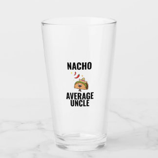 Nacho gemiddelde oom grappige tacos Mexicaans eten Glas