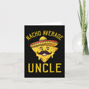 Nacho Gemiddelde Oom Shirt Matching Familie Cinco Kaart
