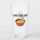 "Nacho Gemiddelde Pap" Glas (Achterkant)