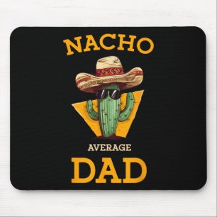 Nacho Gemiddelde Papa Cactus Grappige Mexicaanse V Muismat