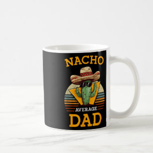 Nacho Gemiddelde Papa Grappige Vader Joke Cinco Koffiemok