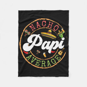 Nacho Gemiddelde Papi Cactus Cinco de Mayo Matchin Fleece Deken