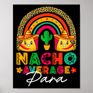 Nacho Gemiddelde Para Sombrero Pet Mexicaanse Fies Poster