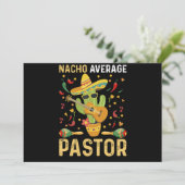 Nacho Gemiddelde pastoor religieus leider Cinco de Kaart (Staand voorkant)