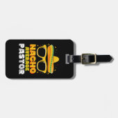 Nacho Gemiddelde Pastor Cinco de Mayo Bagagelabel (Voorkant horizontaal)