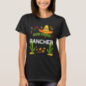 Nacho Gemiddelde Rancher Cinco De Mayo T-shirt (Voorkant)