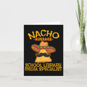 Nacho Gemiddelde School Bibliotheek Media Speciali Kaart
