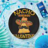 Nacho Gemiddelde Valentijn Mexicaanse Paar Valenti Papieren Bordje (Feest)
