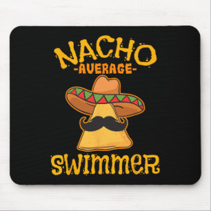Nacho Gemiddelde zwemmer Cinco de Mayo Mexican Fie Muismat