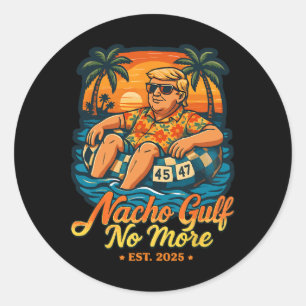 Nacho Golf Niet Meer Golf Van Verenigde Staten Opg Ronde Sticker