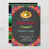 Nacho invitation de douche nuptiale moyenne (Devant / Derrière)