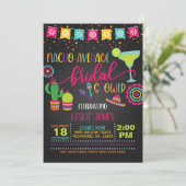 Nacho Invitation de douche nuptiale moyenne - BL (Debout devant)