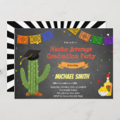 Nacho Invitation de fin de diplôme moyenne (Devant / Derrière)