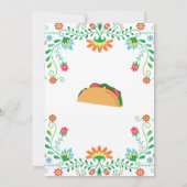 Nacho Invitation moyenne de douche nuptiale (Dos)