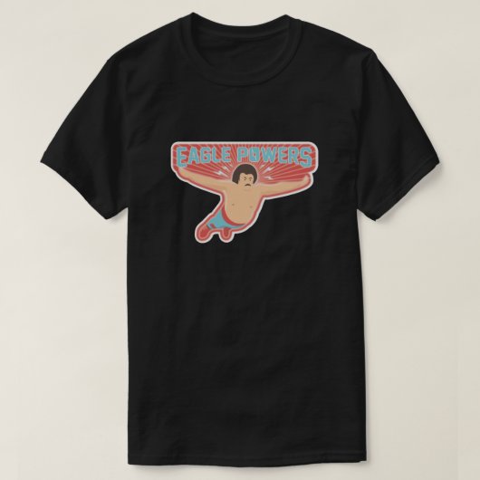 Nacho Libre Eagle Powers classique T-shirt (Design voorkant)