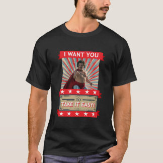 Nacho Libre - Ik wil dat je het rustig aan doet T-shirt