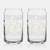 Nacho Lovers Blikvorm Glas (Achterkant)