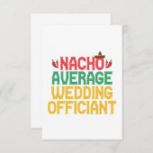 Nacho Mechanan Fiesta Bedankkaart (Voorkant / Achterkant)