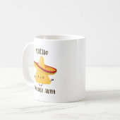 Nacho Mexicaine Tante Moyenne Drôle Mug (Devant gauche)